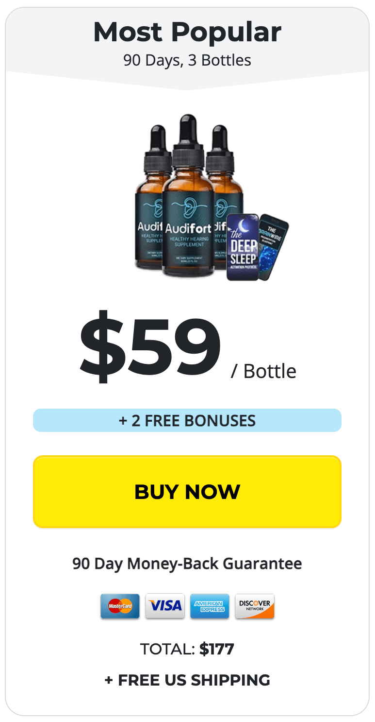 Audifort Buy 3 Bottles