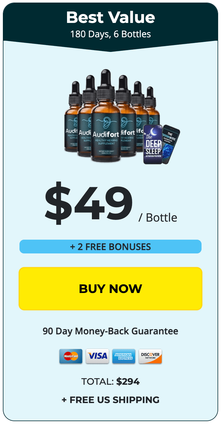 Audifort Buy 6 Bottles